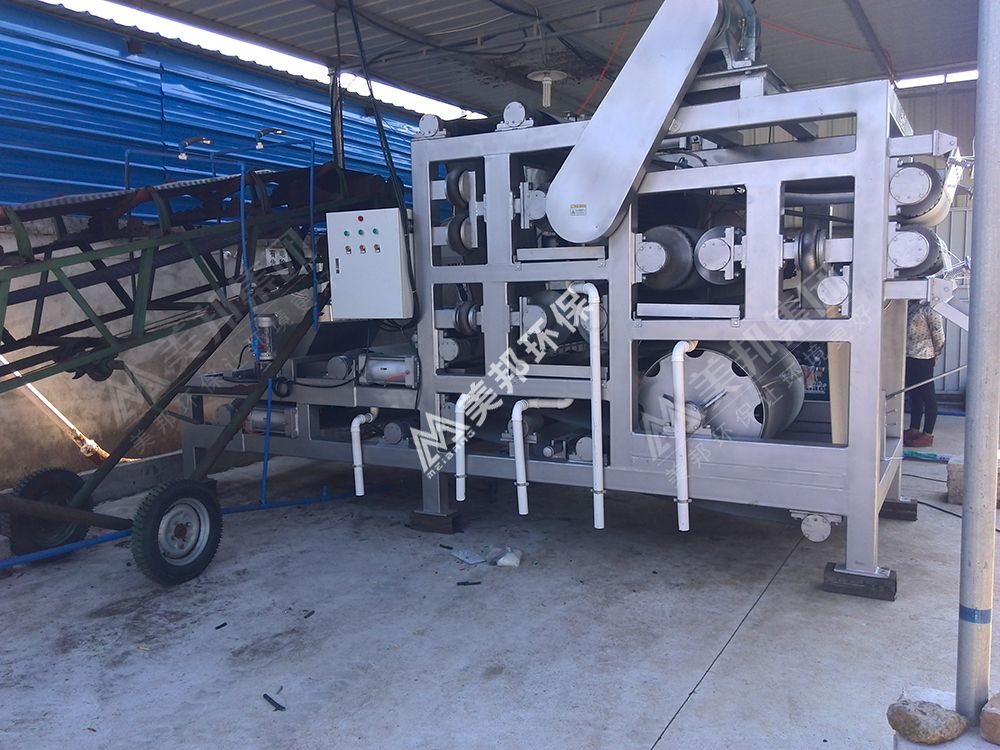 美邦帶式壓榨脫水機 美邦帶式壓榨脫水機